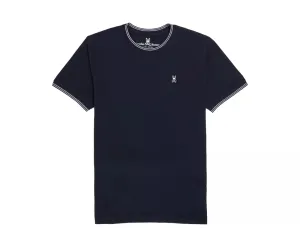 Psycho Bunny Mens Logan Tee Short Sleeve - Navy