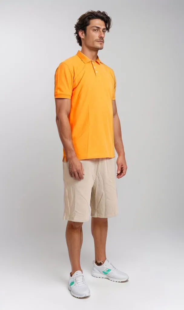 R204667 -Pique Polo Shirt - Bright Orange