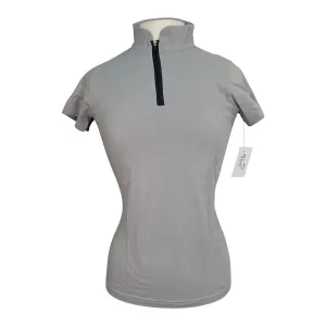 Riding Sport 1/4 Training Shirt in Grey - Women's Small