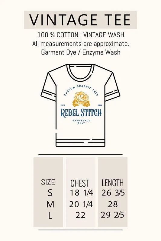 Rock and Roll Nashville, Garment Dye Tee
