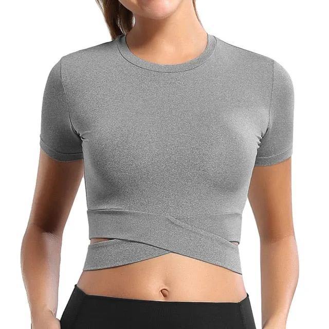Short Sleeve Cross Fit Gym Top