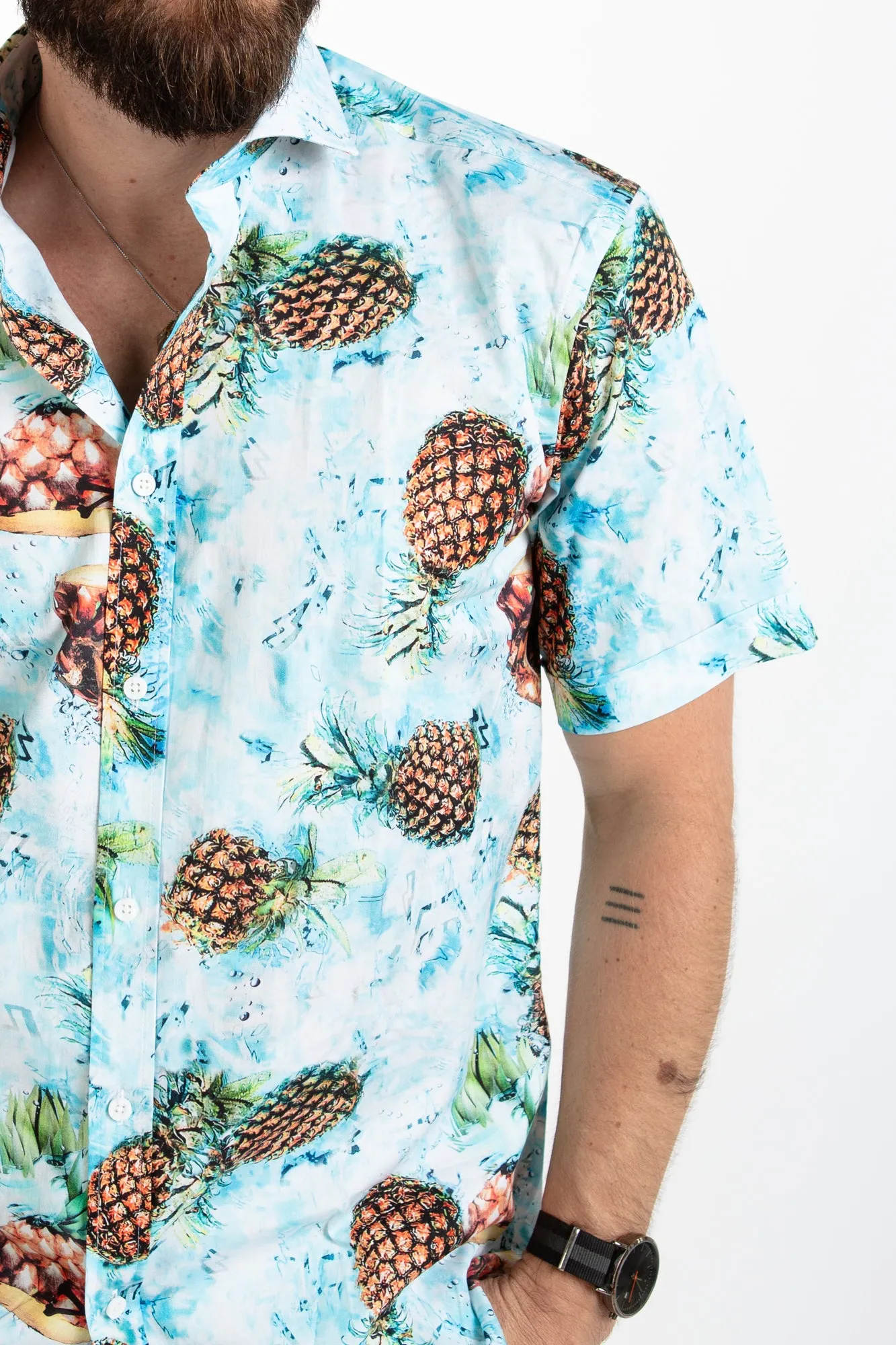 Short Sleeve Shirt - Pineapple