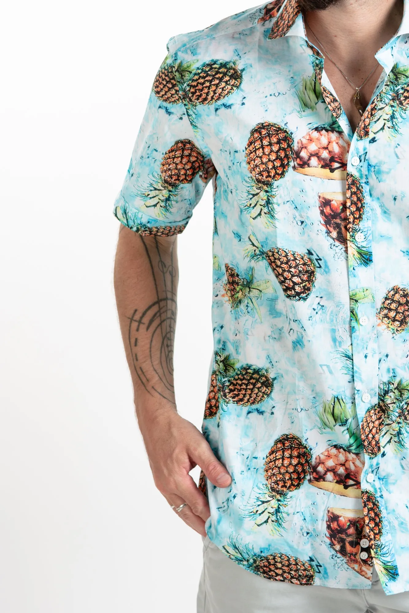 Short Sleeve Shirt - Pineapple