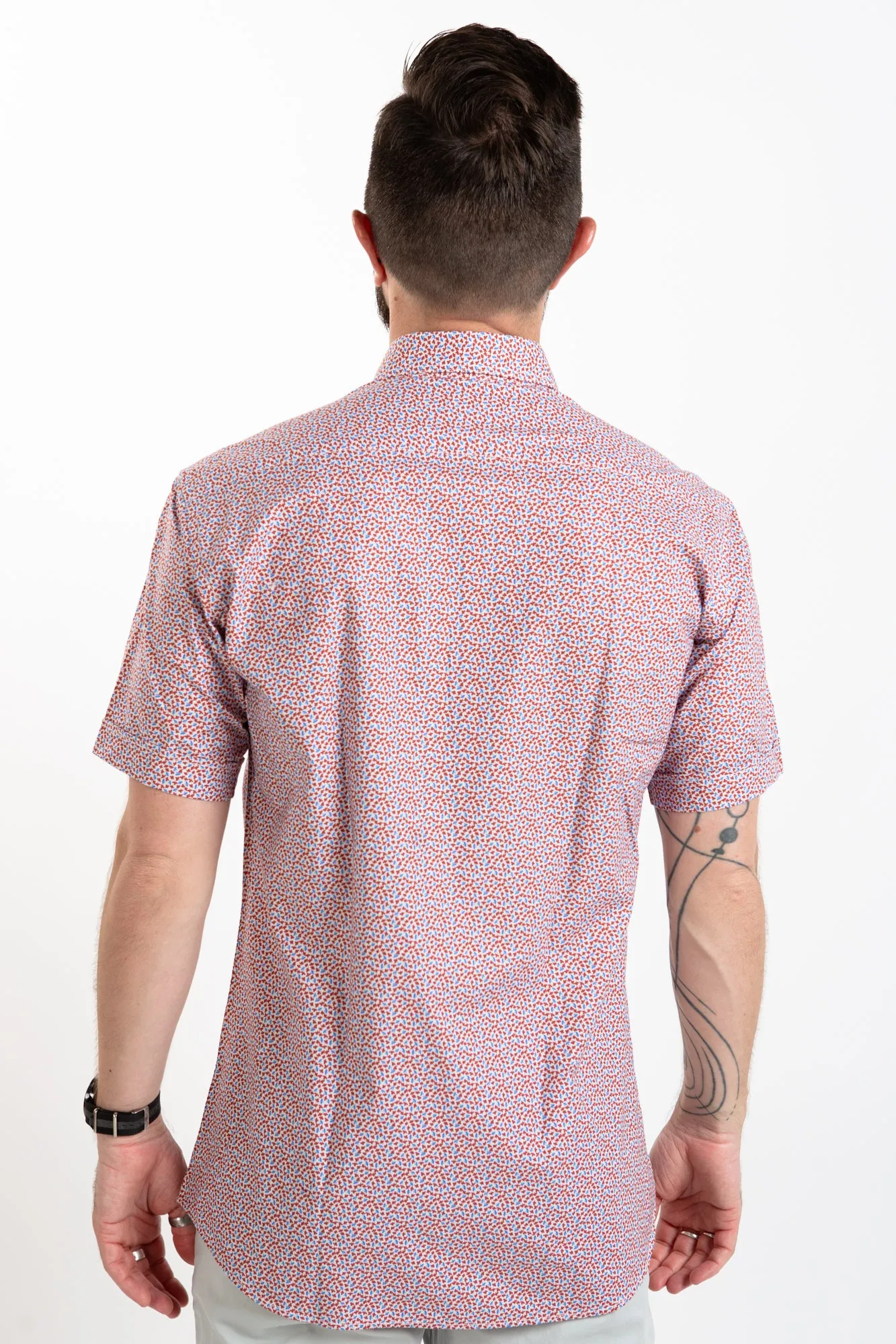 Short Sleeve Shirt - Rojo