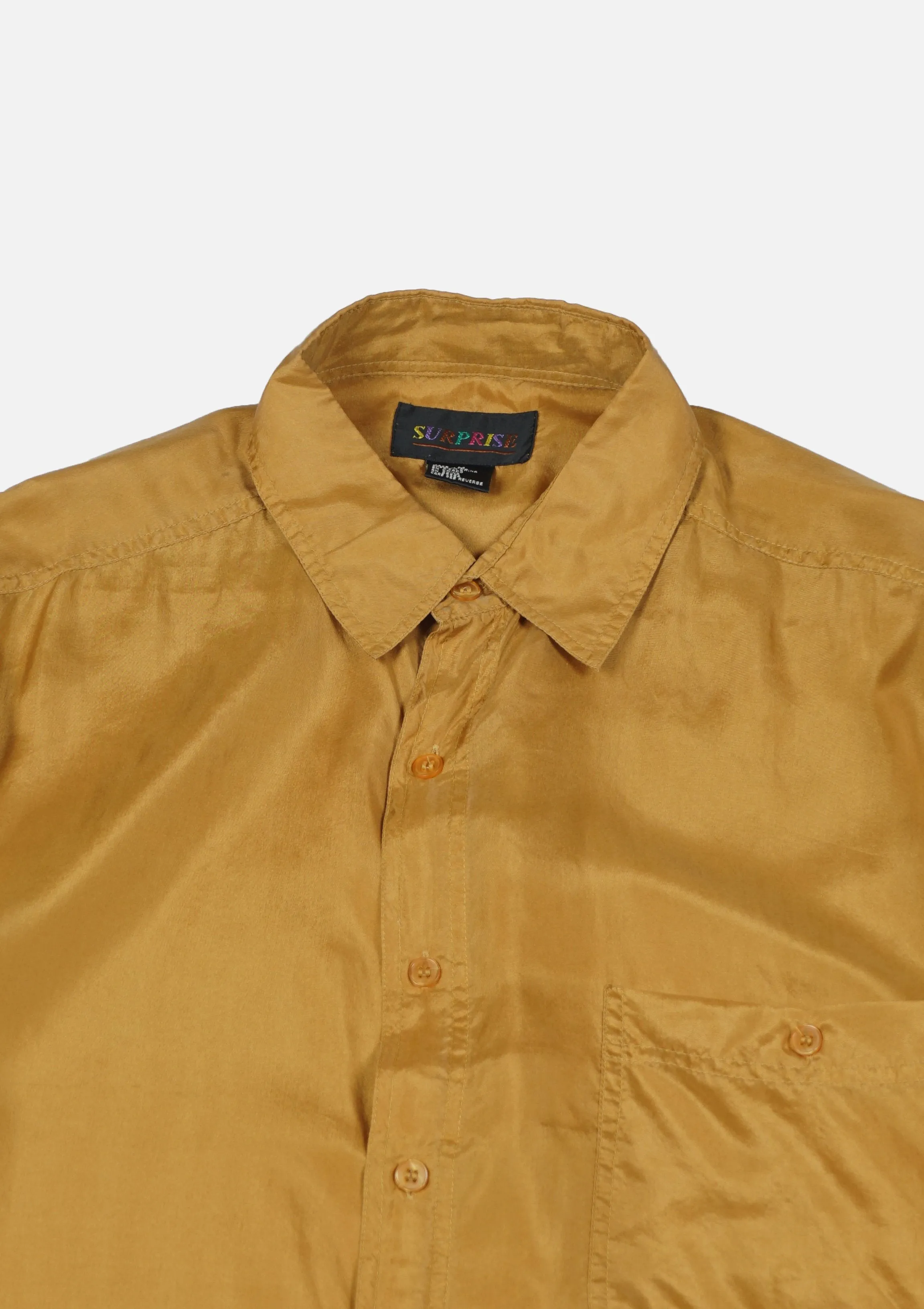 Silk Shirts Short Sleeve Vivid