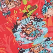 SpongeBob "Luau" Youth – KUNUFLEX Short Sleeve Shirt