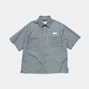 S/S Utility Shirt - Gray Silk/PA Ripstop