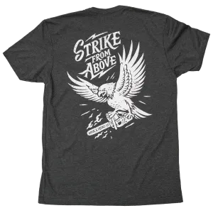 Strike From Above - Heather Charcoal Tee