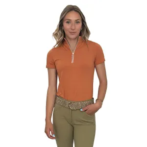 Tailored Sportsman Ladies Icefil Short Sleeve Sun Shirts - Misc Zipper Colors