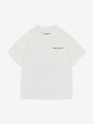 The Couture Club Kids Heavyweight Copyright T-Shirt in Ivory