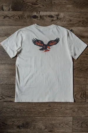 The Rugged Society - Bad Temper - Heavy 220 G/M² Natural Raw Organic Cotton Tee
