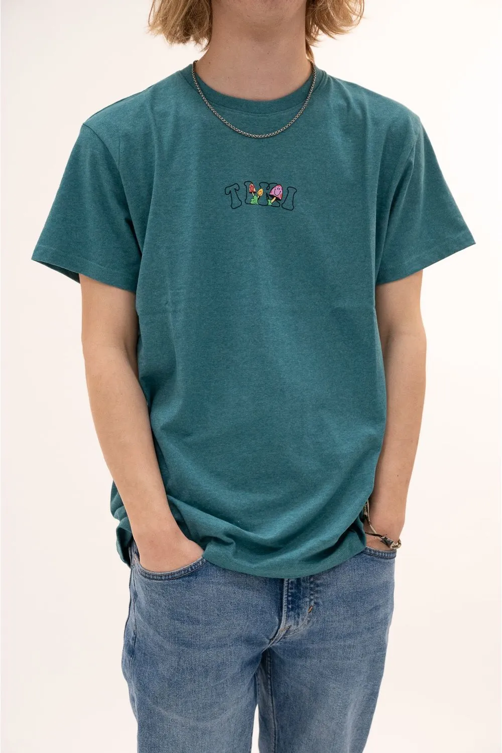 Tiki Party Wave Short Sleeve T-Shirt