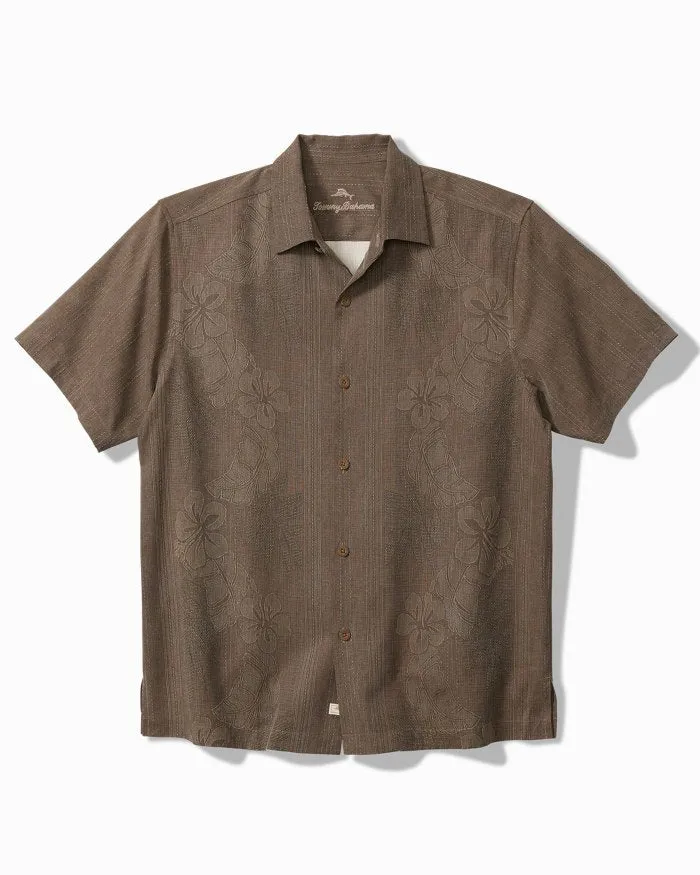 Tommy Bahama Bali Border Silk Camp Shirt | Auberage