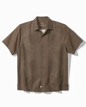 Tommy Bahama Bali Border Silk Camp Shirt | Auberage