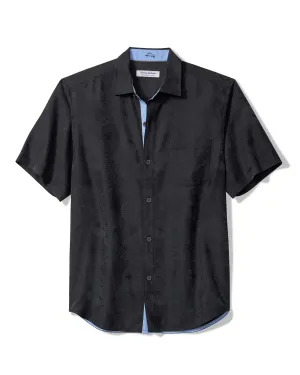 Tommy Bahama  Coconut Point Keep It Frondly IslandZone® Camp Shirt | Black