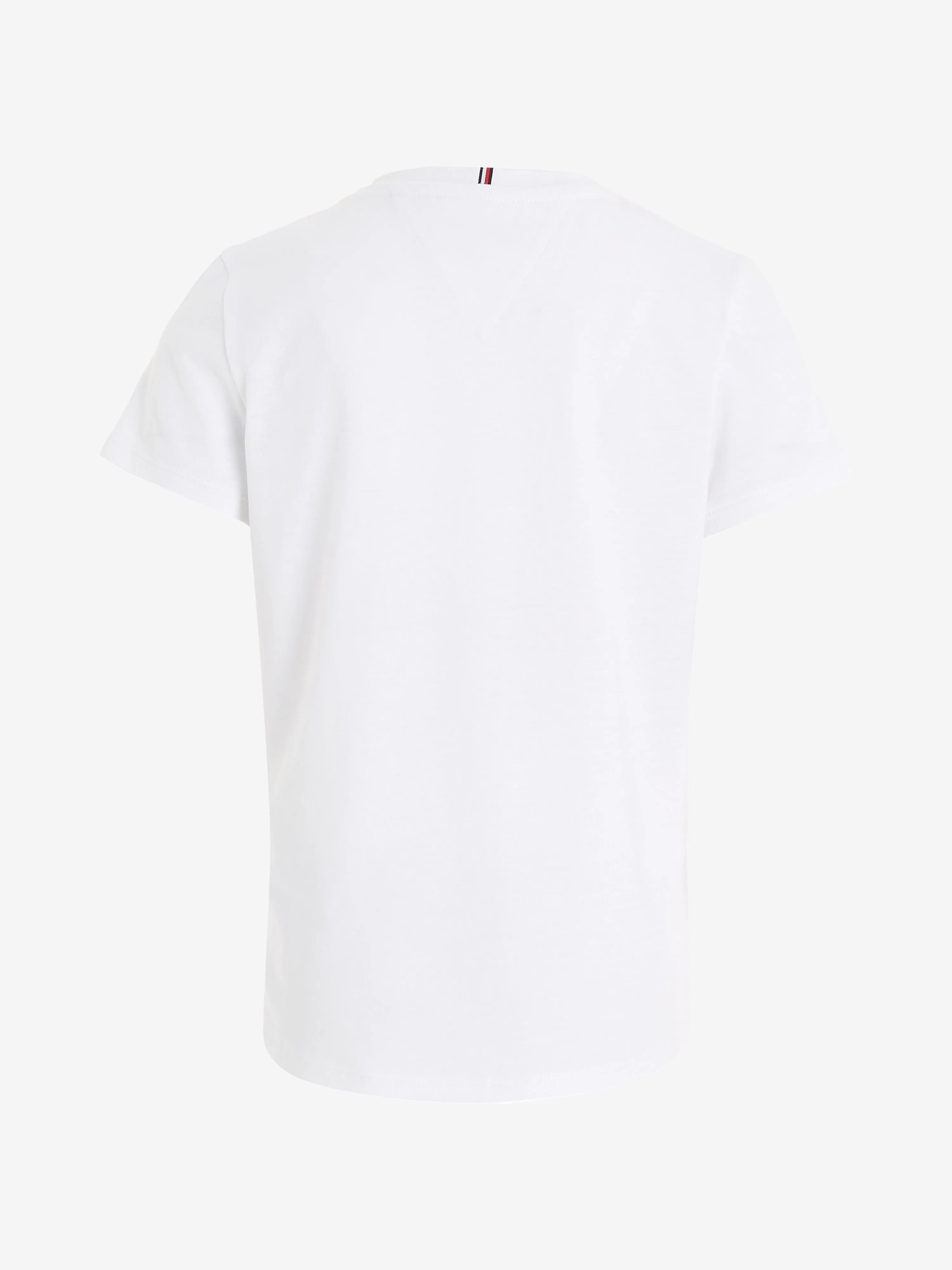 Tommy Hilfiger Girls Logo Script T-Shirt in White