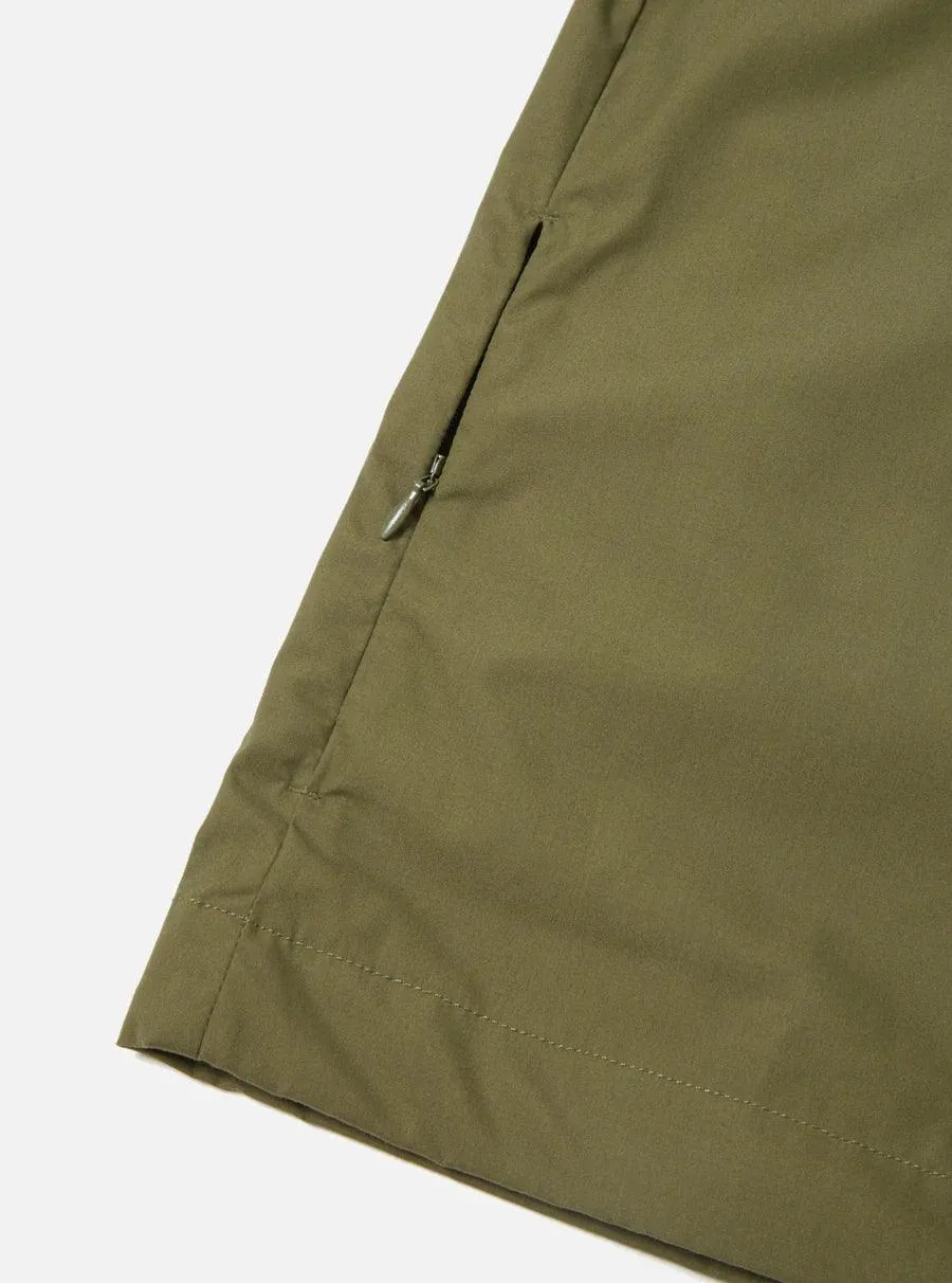 Universal Works - Tech Overshirt In Olive Recycled Poly Tech
