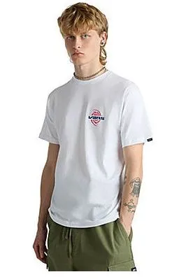 Vans Wormhole Warped Short Sleeve Tee White