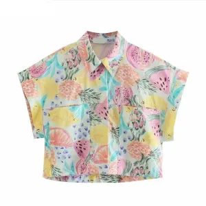 Women Fashion Tropical Fruit