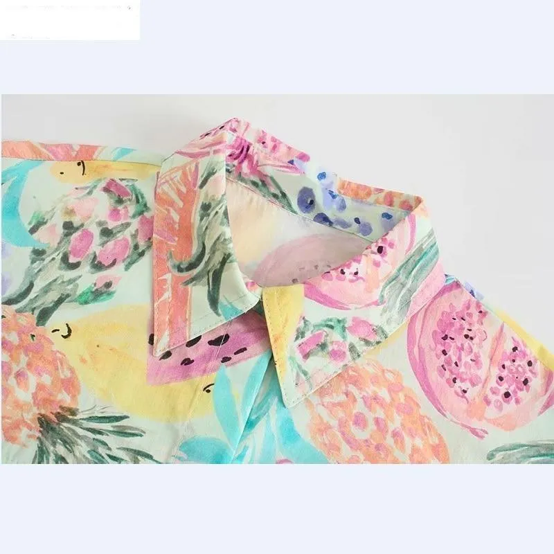 Women Fashion Tropical Fruit