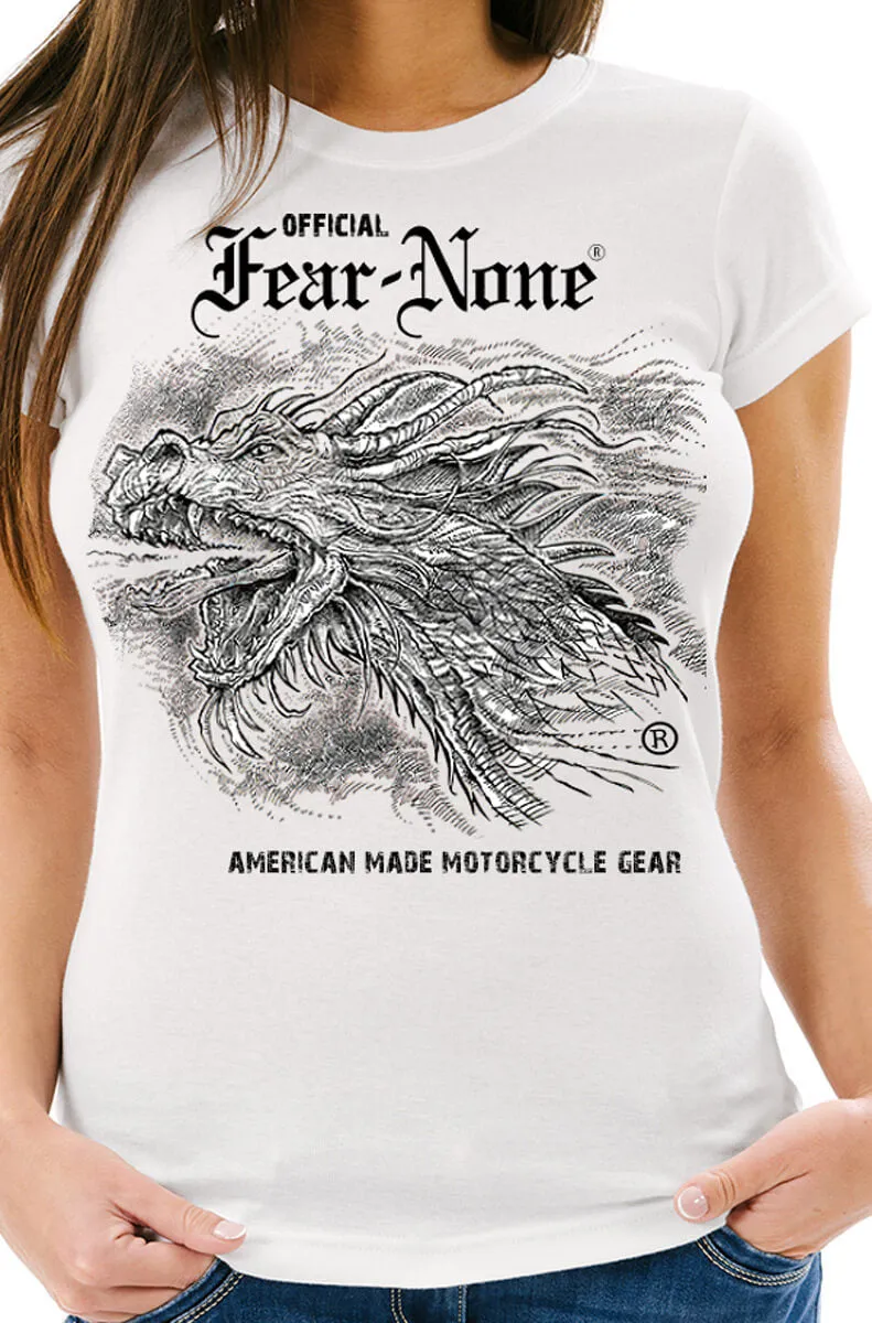 Womens Classic Big Dragon Rider Tee