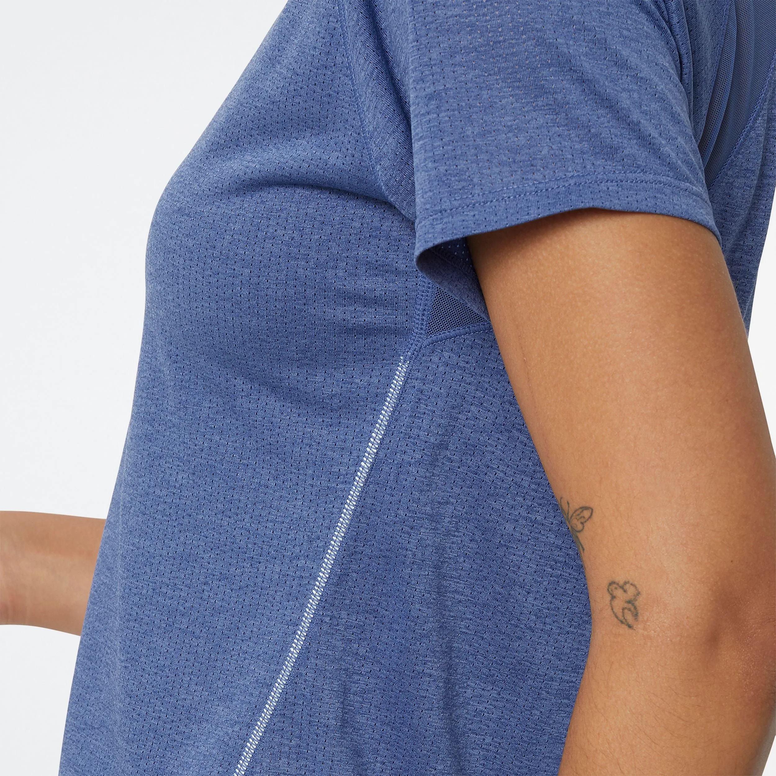 Women's New Balance Impact Run Short Sleeve - WT21262-NKH