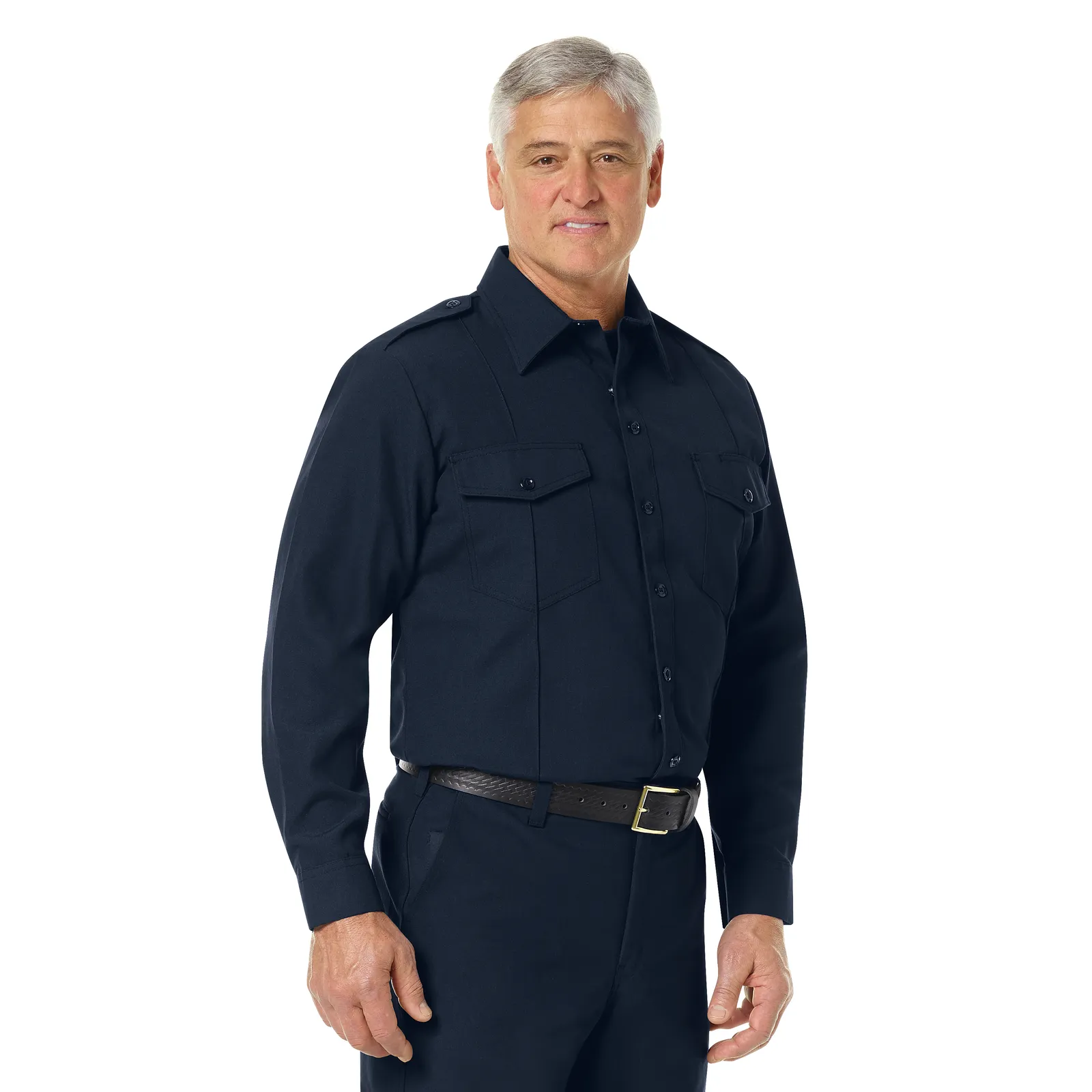 Workrite Men's Classic Long Sleeve Fire Chief Shirt FSC4