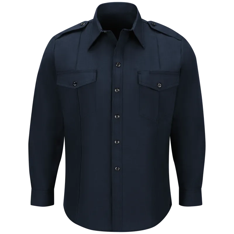 Workrite Men's Classic Long Sleeve Fire Chief Shirt FSC4