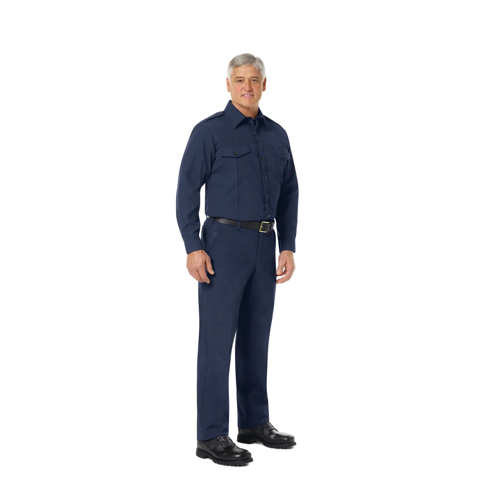 Workrite Men's Classic Long Sleeve Fire Chief Shirt FSC4